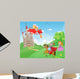 Knight Battling Dragon to Wall Decal