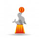 circus animal isolated icon design Wall Decal