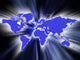 world map Wall Mural