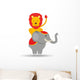 circus animal isolated icon design Wall Decal