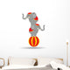 circus animal isolated icon design Wall Decal