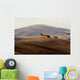 Farmhouse in typical Tuscan hills Wall Mural