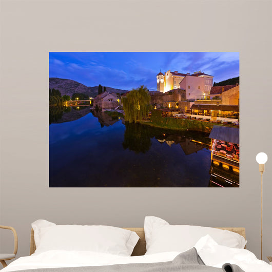 Cityscape of Trebinje - Bosnia and Herzegovina Wall Mural