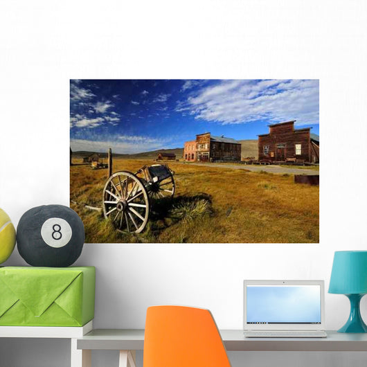 Old Horsecar Bodie Wall Decal