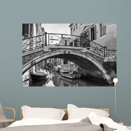 Historic canal in Venice Wall Mural