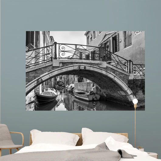 Historic canal in Venice Wall Mural