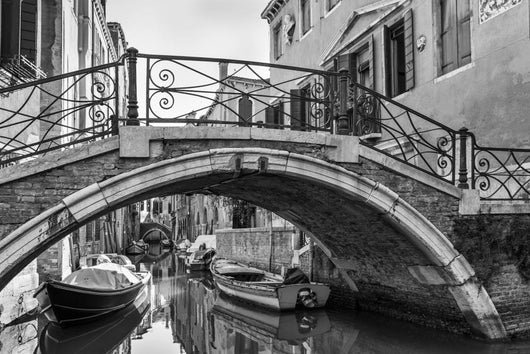 Historic canal in Venice Wall Mural