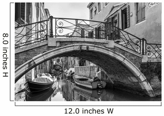 Historic canal in Venice Wall Mural