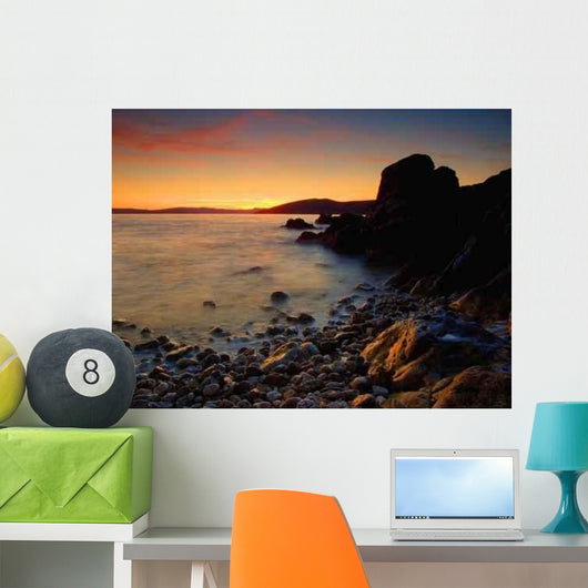 Coast Dusk Wall Decal