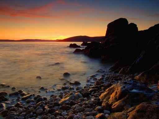 Coast Dusk Wall Decal