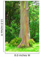 painted eucalyptus tree Wall Mural