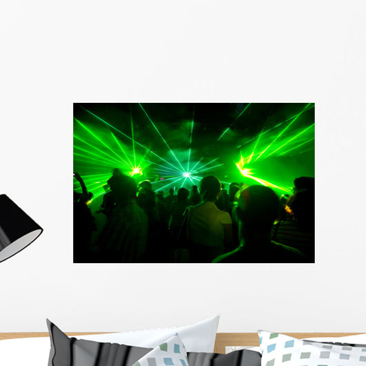 laser show Wall Mural