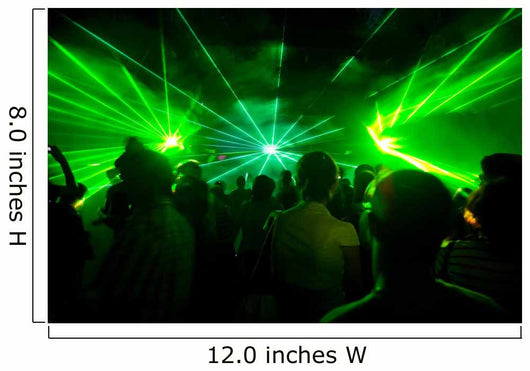 laser show Wall Mural