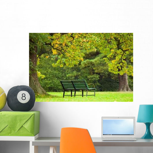 Bemch and Gardens Wall Decal
