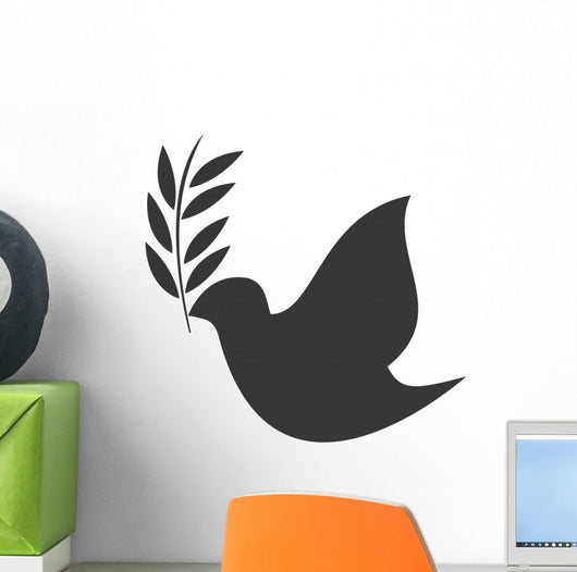 Dove with Olive Branch Wall Decal