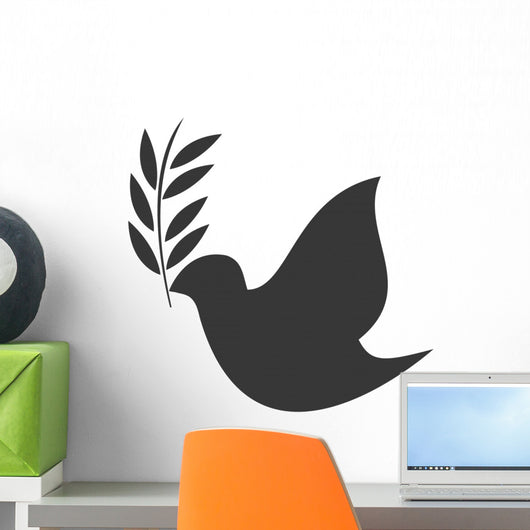 Dove with Olive Branch Wall Decal