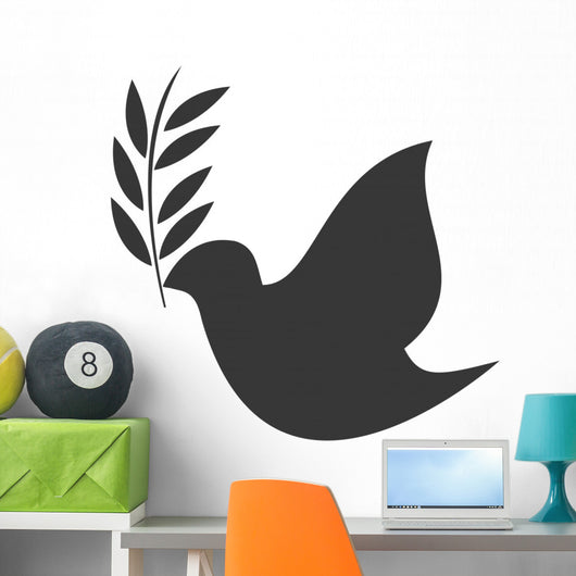 Dove with Olive Branch Wall Decal