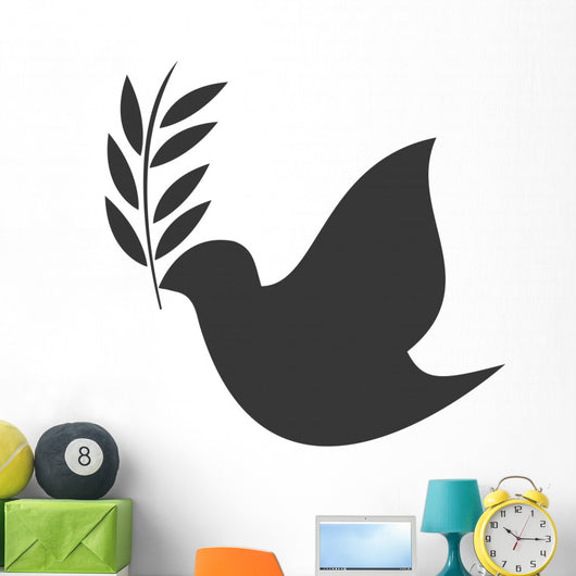 Dove with Olive Branch Wall Decal