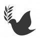 Dove with Olive Branch Wall Decal