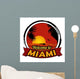 Welcome to Miami Sign Wall Decal