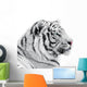 Proud white tiger Wall Decal