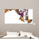 Maryland Map Brick Wall - Wall Decal