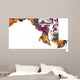 Maryland Map Brick Wall - Wall Decal