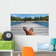 Life is better in flip flips Wall Mural