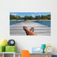 Life is better in flip flips Wall Mural