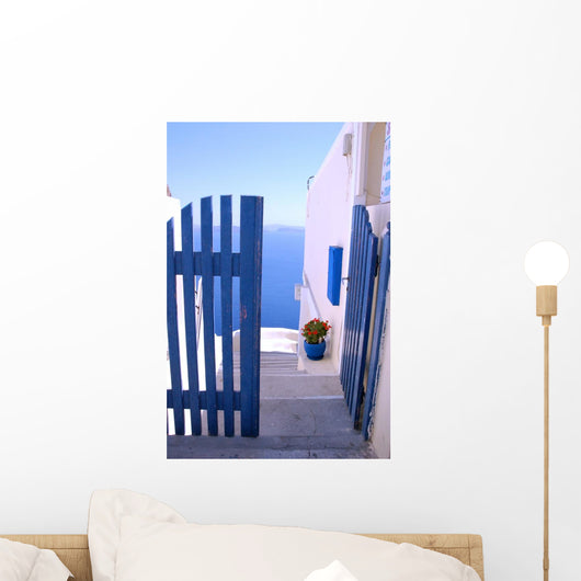 Open door Wall Mural