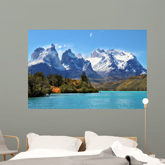 Azure Lake Pehoe Wall Decal