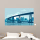 San Diego Skyline Wall Decal Design 1