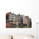 Amsterdam Houses Wall Decal Design 2