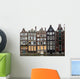Amsterdam Houses Wall Decal Design 1