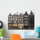 Amsterdam Houses Wall Decal Design 1