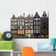 Amsterdam Houses Wall Decal Design 1