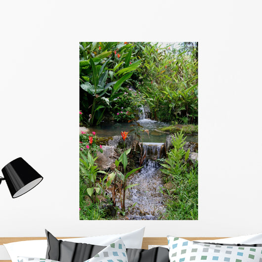guava plantation waterfalls Wall Mural