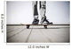 skater standing on his skateboard Wall Mural
