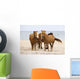 Wild Horses Beach Wall Decal