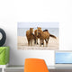 Wild Horses Beach Wall Decal