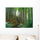 Green Bamboo Forest Wall Decal