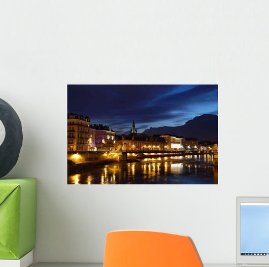 Pont Saint Laurent Grenoble Wall Decal