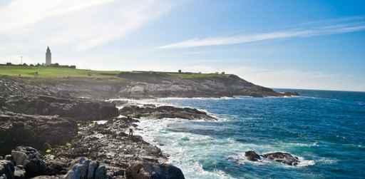 Littoral La Corogne Wall Decal