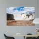 tourist boat at Iguazu falls Wall Mural