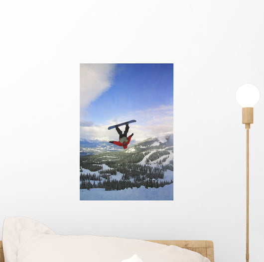 Boarder Upside down Air Wall Decal