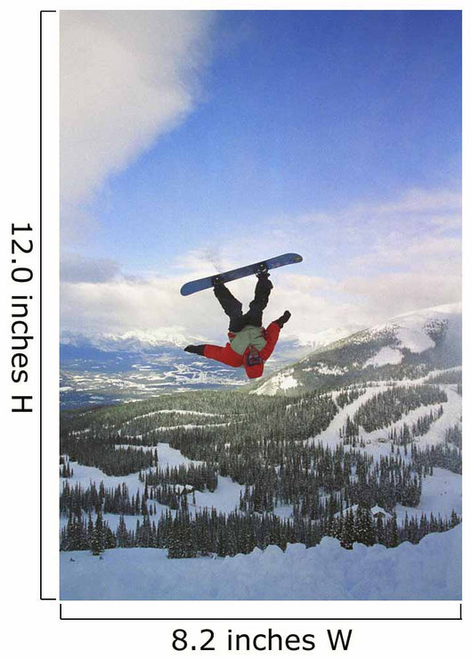 Boarder Upside down Air Wall Decal