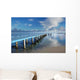 Blue Jetty Wall Decal
