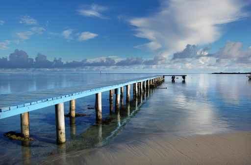 Blue Jetty Wall Decal
