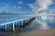 Blue Jetty Wall Decal