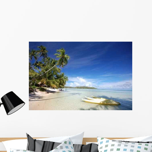 Yellow Kayaks Wall Decal